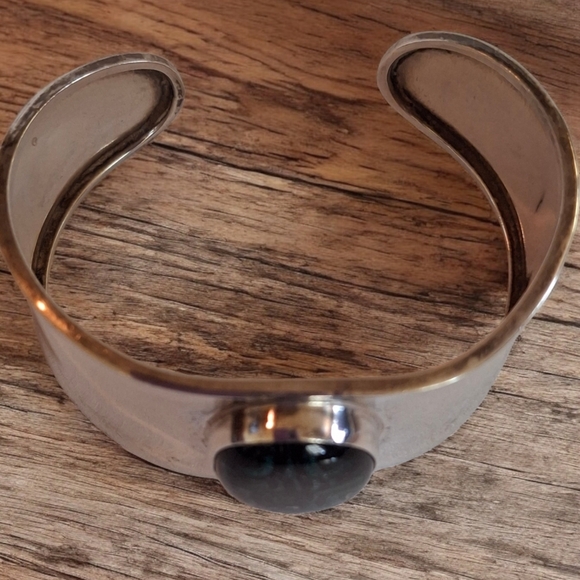 Dominique Dinouart Domingo designed Sterling Silver Cuff Bracelet Mexican Sterl - Picture 3 of 14